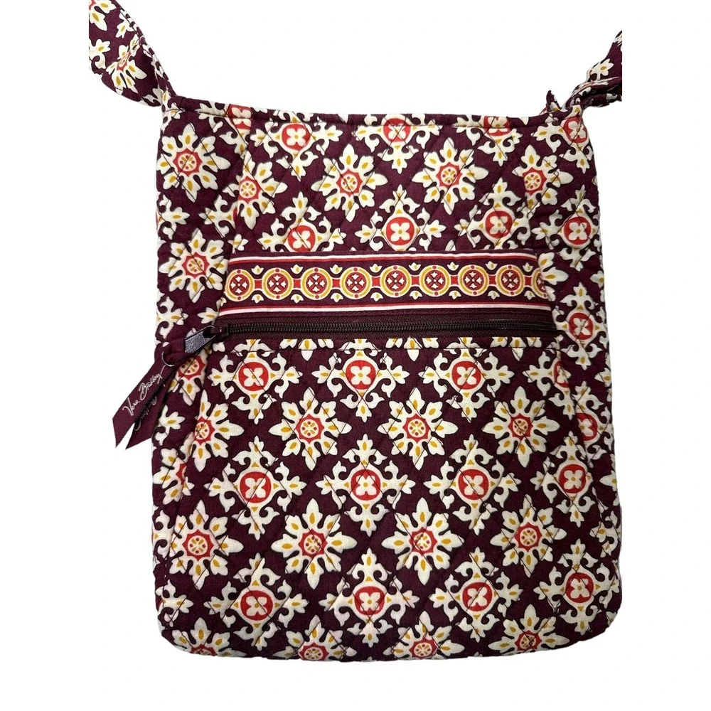 Vera Bradley Medallion Crossbody‎ Bag Purse Retired 2006